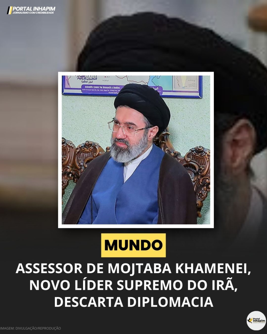 Assessor de Mojtaba Khamenei, novo líder supremo do Irã, descarta diplomacia